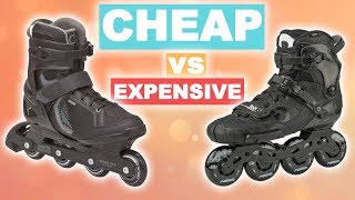 CHEAP VS EXPENSIVE INLINE SKATES  PART 1 [upl. by Ranna]