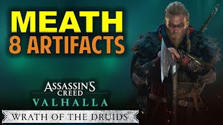 Meath All Artifacts Location  AC Valhalla Wrath of the Druids Ireland Guide [upl. by Jaycee]