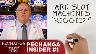 Pechanga Insider Ep 1 Are slot machines rigged [upl. by Leopoldeen983]