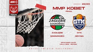 Zagłębie Sosnowiec  GTK Gdynia Finał MMP U17 Kobiet [upl. by Anyt372]