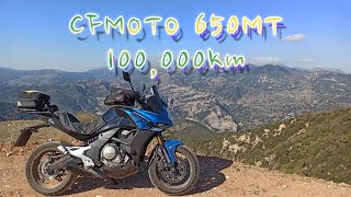 CFMOTO 650MT  100000Km in 46 months [upl. by Cinimmod]