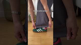 HACK pour raccourcir les pantalons longs sans couture 💡 fashiontips [upl. by Ahsias]