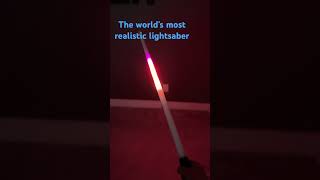 The world’s most realistic lightsaber [upl. by Ziladnerb895]