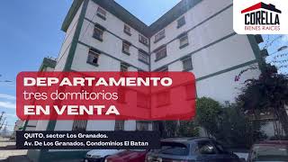 DEPARTAMENTO EN VENTA CERCA UNIVERSIDAD UDLA LA GRANADOS IDEAL PARA ESTUDIANTES ÁREA 54M² 45000 [upl. by Acsicnarf]