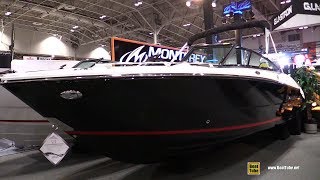 2018 Monterey 218 SS Motor Boat  Walkaround  2018 Toronto Boat Show [upl. by Elockcin]