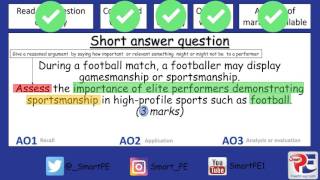 GCSE PE Sportsmanship [upl. by Nhguavaj]