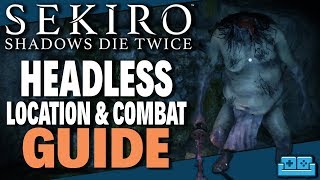 SEKIRO  HEADLESS LOCATIONS AND COMBAT GUIDE [upl. by Undry]