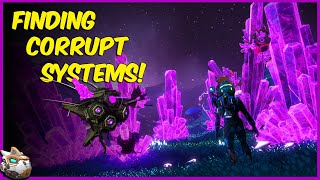 How To Find Corrupted Sentinel Systems No Mans Sky Interceptor Update [upl. by Aihsemaj]