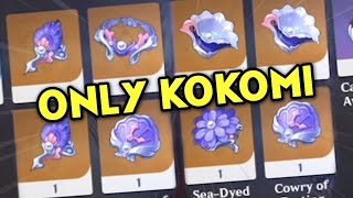 This domain ONLY has Kokomi Artifacts shorts [upl. by Esinyt81]