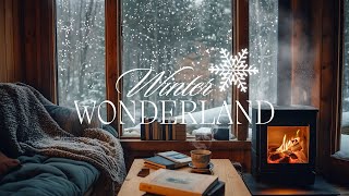 Perfekt Cozy Winter Wonderland  Relaxation amp Soft Piano Music [upl. by Dnalra]