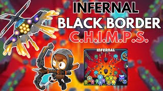 Infernal CHIMPS Black Border Guide l Bloons TD 6 [upl. by Inafetse]