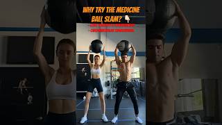 EXPLOSIVE CORE MEDICINE BALL SLAM WORKOUT fitness exercise workout abs [upl. by Sprung274]