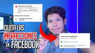 Cómo Solucionar las INFRACCIONES⚠️ en Facebook y Monetizar en 2024 ✔ [upl. by Oalsinatse700]