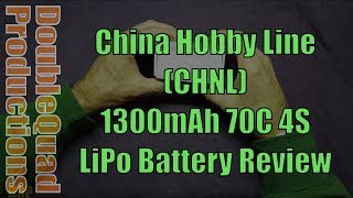 Review  ChinaHobbyLine CNHL 1300 70C 4s LiPo battery [upl. by Franciscka]