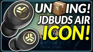 JLab JBuds Air Icon  Unboxing and First Impressions [upl. by Luise472]