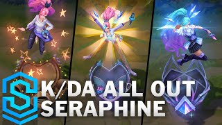 KDA ALL OUT Seraphine Skin Spotlight  League of Legends [upl. by Letnuhs238]