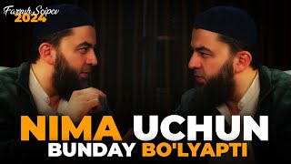 Nima uchun bunday bolyapti  Farruh Soipov 2024 suhbat [upl. by Ahsyt]