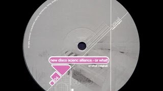 New Disco Science Alliance ‎– Or What Original Mix [upl. by Aderf883]