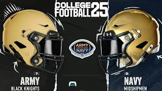 Army vs Navy Game College Football 25 PS5 [upl. by Opportuna]