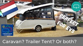 PERFECT for EVs  Holtkamper Take Off Trailer Tent [upl. by Nesyaj]