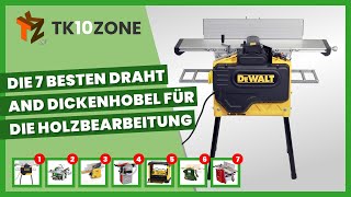 Die 7 besten Draht and Dickenhobel für die Holzbearbeitung [upl. by Enilarac]