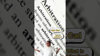 Carl explains arbitration lawyer lawsuit personalinjury arbitration [upl. by Aciras417]