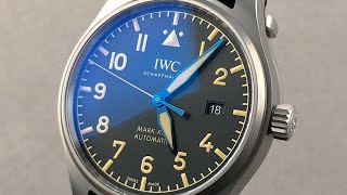 IWC Pilots Mark XVIII Heritage IW327006 IWC Watch Review [upl. by Laeira]