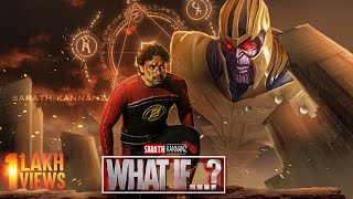 WHAT IF Part 3  Minnal Murali vs Thanos  Faceoff  SARATH KANNANZ [upl. by Eillo]