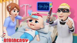 Baby Got Sick  Fake Doctor  Stranger Danger Song  Bibiberry Nursery Rhymes amp Kids Songs [upl. by Alano716]