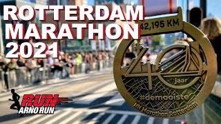 Rotterdam Marathon 2021 [upl. by Nosremaj]