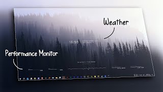 make your desktop look clean with wallpaper engine [upl. by Arhna641]