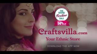 Craftsvilla  The GRAND Festive Sale is on [upl. by Allecsirp]