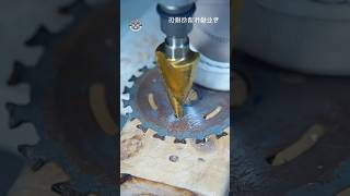 Pagoda drill bit Twist drill bit steel plate material hexagonal handle [upl. by Toland908]