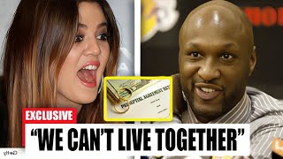 Khloe Kardashian Takes a Risk No Prenup with Lamar [upl. by Ahsilahs178]