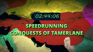 Conquests of Tamerlane  Speedrun [upl. by Nedle]