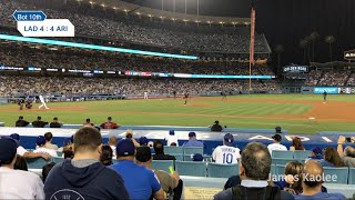 LA Dodgers Stadium Section 22FD Row F  LA 다저스 스타디움 좌석 섹션 22 F열 직관 [upl. by Eidroj]