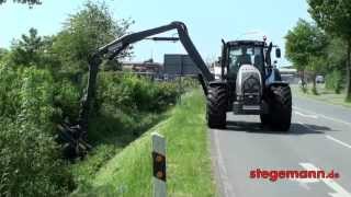 Valtra T202 Direct mit Seitenkran 75 Meter NEU [upl. by Anatsirhc]