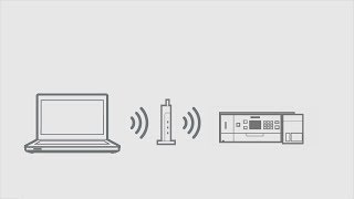 パソコンと接続する （無線LAN自動設定編）（エプソン EWM770T NPD5781 [upl. by Galvin]