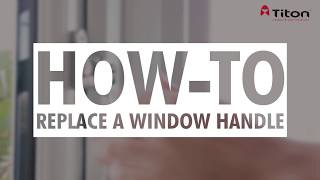 Howto Replace a Window Handle  Espagnolette [upl. by Asylla893]