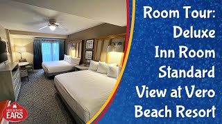 Disneys Vero Beach Resort  Deluxe Inn Room Standard View  Room Tour [upl. by Yenttirb]