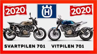 2020 Husqvarna Svartpilen 701 amp Vitpilen 701 — Motorcycle Review [upl. by Yahs]