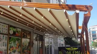 Tent Pergole markise awning systems 0090 553 745 76 37 [upl. by Irene]