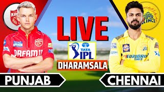 IPL 2024 Live CSK vs PBKS Live Match  IPL Live Score amp Commentary  Chennai vs Punjab Live Match [upl. by Saoj]