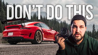 5 Mistakes To AVOID As A Car Photographer And The Lessons I Learned [upl. by Pohsib]