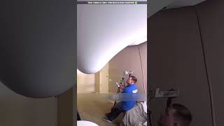 Balloons were seen divided inside the ceiling😮viralvideo shortvideo [upl. by Adlee]