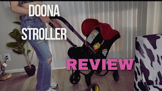 Doona Stroller Review shortrichgirlgonebroketv [upl. by Lannie]