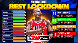 The 6’6 “VERSATILE STOPPER” LOCKDOWN BUILD In NBA 2K25  MULTIPLE LEGEND DEFENSIVE BADGES [upl. by Htrowslle]