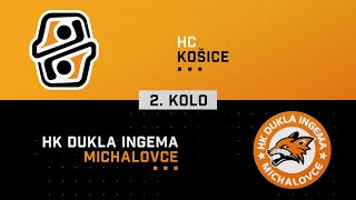 2kolo semifinále HC Košice  HK Dukla INGEMA Michalovce HIGHLIGHTS [upl. by Tiossem]