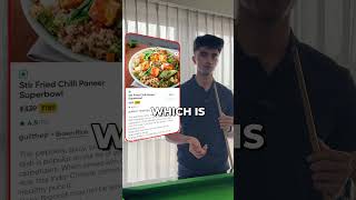 Healthy Swiggy Vegetarian Food Follow my Instagram for more [upl. by Yellah]