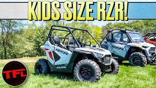 Tiny But Mighty Heres Why Kids AND Adults Can Both Love The Polaris RZR 200 EFI [upl. by Anileva]